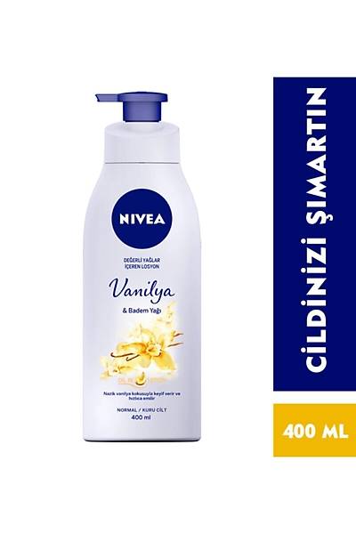 Nivea Pump Vanilya & Badem Ya Vcut Losyonu 400 ml