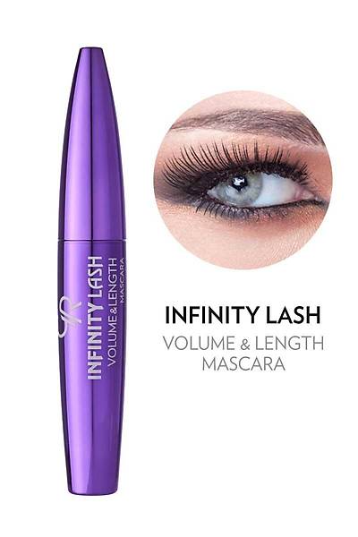 Golden Rose infinity Lash Volume&Length Mascara-Black-Kvrm Veren Maskara