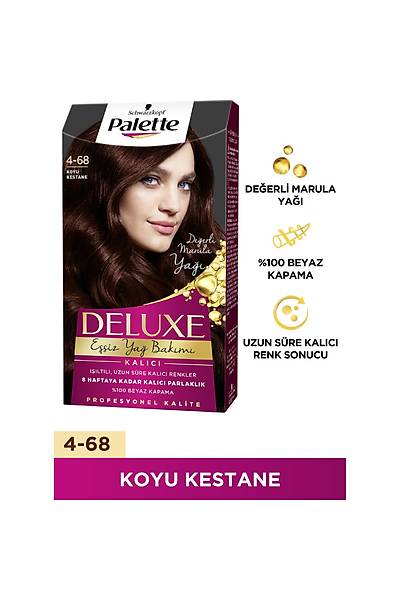 Palette Deluxe 4-68 KOYU KESTANE