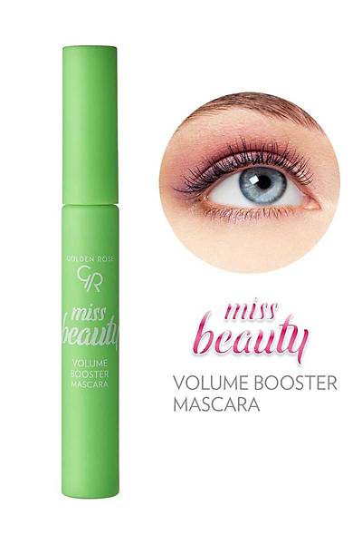 Golden Rose Miss Beauty Volume Booster Mascara-Black-Hacim Veren Maskara