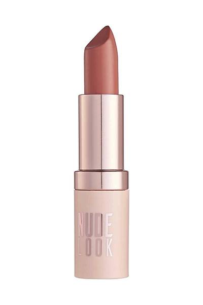 Golden Rose Nude Look Perfect Matte Lipstick-02 Peachy Nude-Mat Ruj