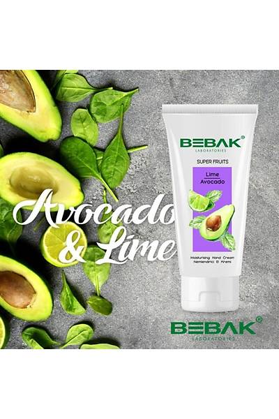 Bebak Super Fruts Hand Cream Lme&avocado 40ml