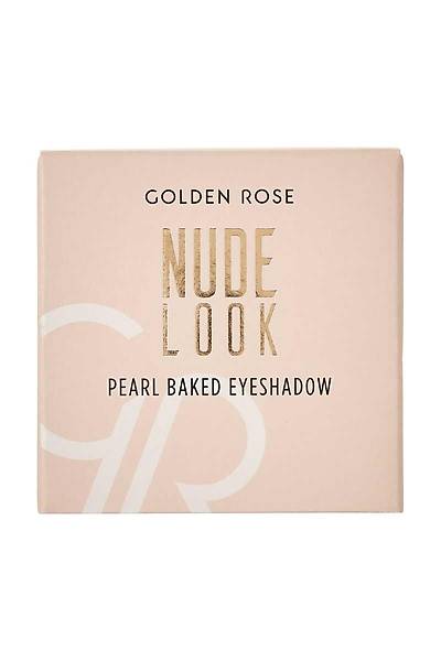 Golden Rose Nude Look Pearl Baked Eyeshadow-01 ivory-Tekli Sedefli Far