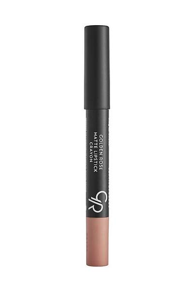 Golden Rose Matte Lipstick Crayon-25 Milky-Mat Kalem Ruj