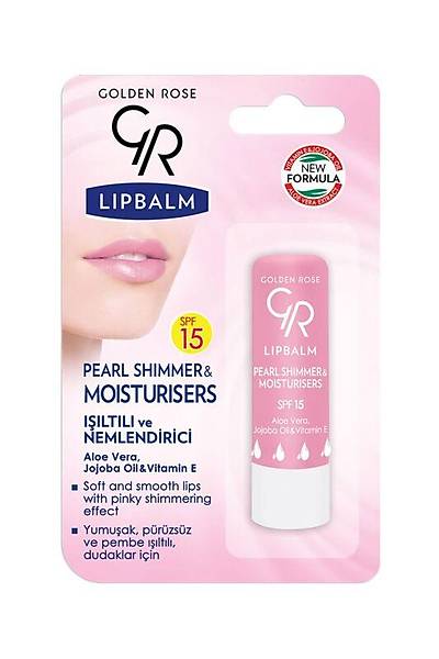 Golden Rose Lip Balm-02 Pearl-Dudak Nemlendiricisi