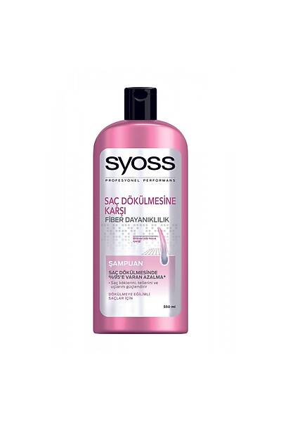 Syoss Sa Dklmesine Kar Fiber Dayankllk ampuan 550 Ml