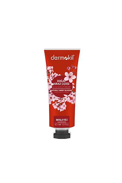 DERMOKL Kiraz iei El ve Vcut Kremi 30 ml