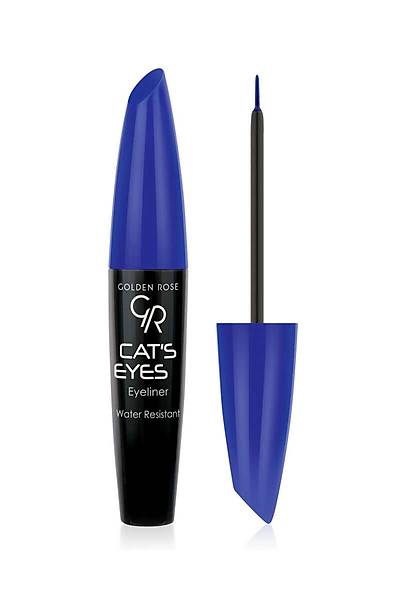 Golden Rose Cat's Eyes Liner-Matte Blue-Mat Eyeliner