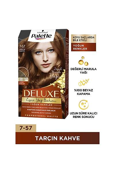 Palette Deluxe Youn Renkler 7-57 TARIN KAHVE