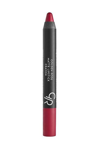 Golden Rose Matte Lipstick Crayon-16 Fuchsia-Mat Kalem Ruj