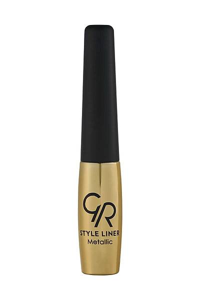 Golden Rose Style Liner Metallic Eyeliner-02 Gold-Metalik Eyeliner