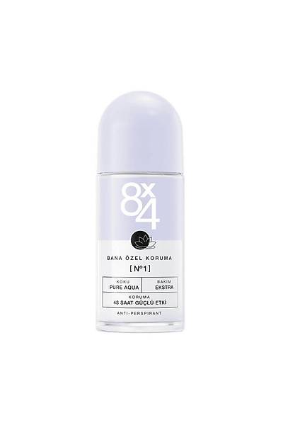 8x4 Bana zel Koruma No:1 Pure Aqua Kadn Roll-On 50ml