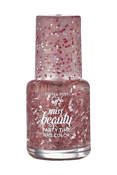 Golden Rose Miss Beauty Party Time Trio Nail Colors-Oje Seti