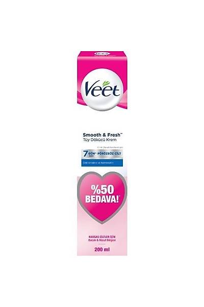 VEET TY DKC KREM HASSAS CLTLER 200 ML (PROMO)