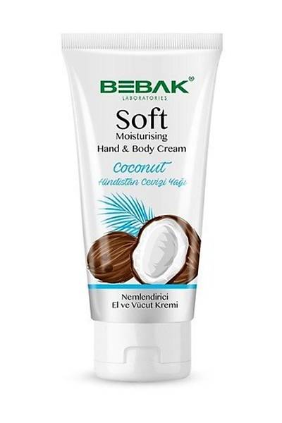 Bebak Soft Nemlendirici El Ve Vcut Kremi - Hindistan Cevizi 75 ml