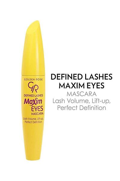 Golden Rose Maxim Eyes Mascara-Black-Hacim Veren Maskara