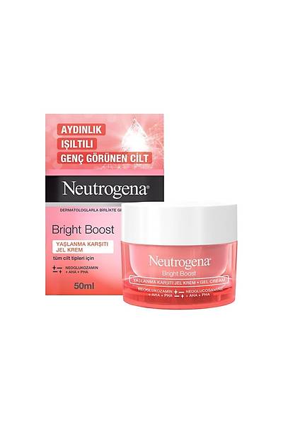 Neutrogena Bright Boost Yalanma Kart Jel Krem 50 ML