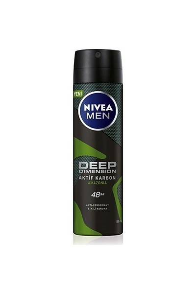 Nivea Nvea Deep Dimension Amazonia Deodorant Erkek 150 ml