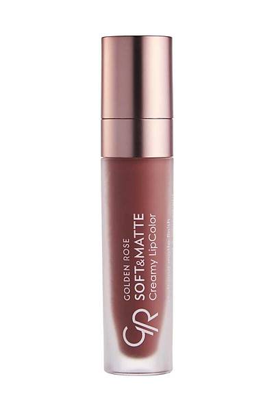 Golden Rose Soft&Matte Creamy Lipcolor-107 Milky Chocolate-Likit Mat Ruj