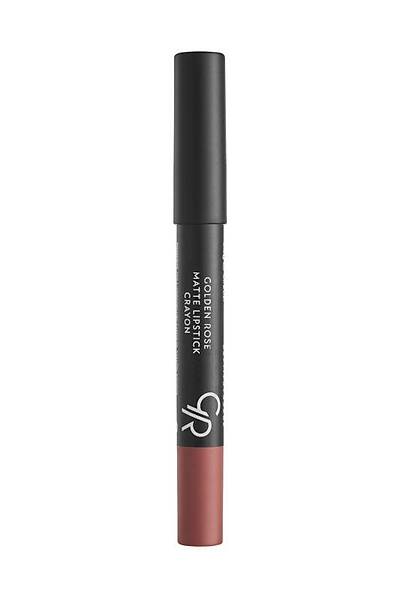 Golden Rose Matte Lipstick Crayon-18 Capuccuno-Mat Kalem Ruj