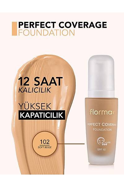 Perfect Coverage Foundation Soft Beige Fondten 102