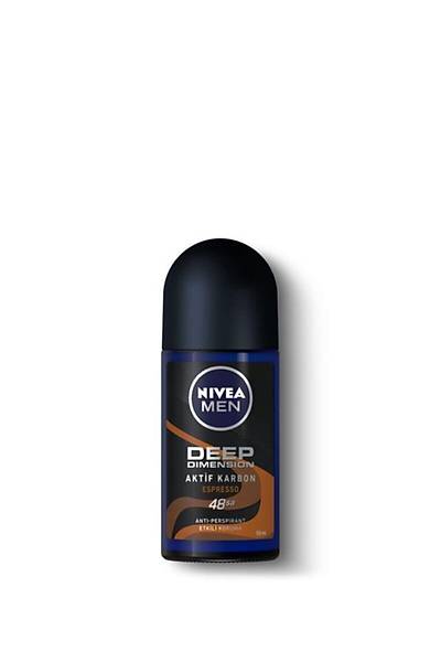 Nivea Men Deep Dimension Espresso Deodorant Roll-on 50 ml