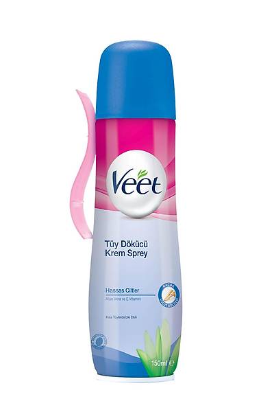 VEET TY DKC KREM SPREY HASSAS CLTLER 150 ML