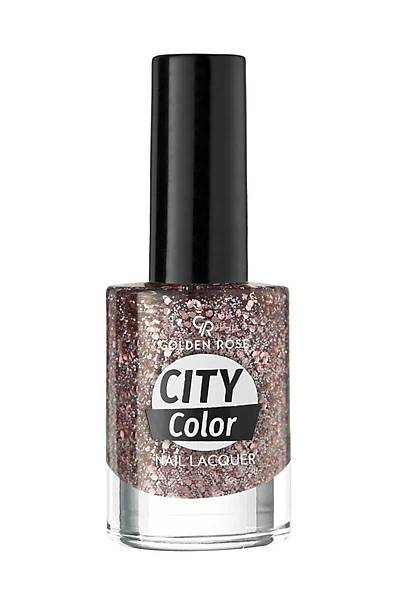 Golden Rose City Color Nail Lacquer Glitter-112-Iltl Oje