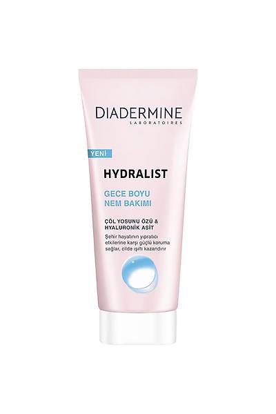 Diadermine Hydralist Gece Boyu Nem Bakm 100 Ml