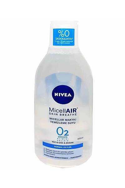 Nivea Micellar Temizleme Suyu 400ml Normal Cilt