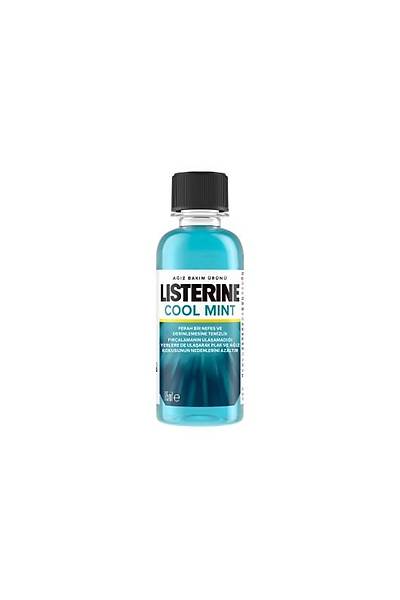 LISTERINE Cool Mint Nane Aromal Az Bakm Suyu 95 ml