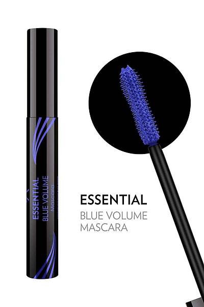 Golden Rose Essential Volume Mascara-04 Blue-Renkli Maskara