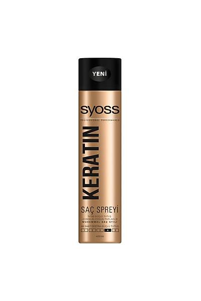 Syoss Keratin 48 Saat Ekstra Gl Tutu 4 Sa Spreyi 400ml