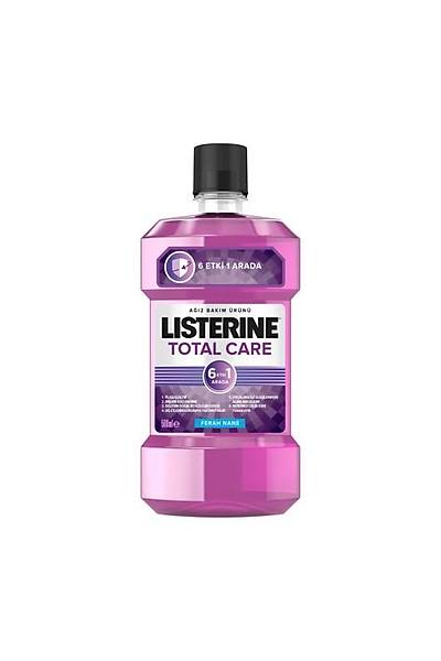 LISTERINE Total Care Nane Aromal Az Bakm Suyu 500 ML