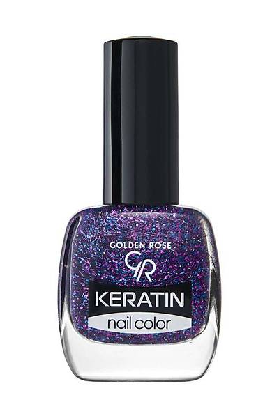 Golden Rose Keratin Nail Color Glitter-414-Iltl Oje