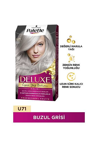 Palette Deluxe U71 Buzul Grisi