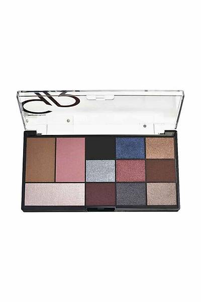 Golden Rose City Style Face&Eye Palette-02 Smokey-Makyaj Paleti