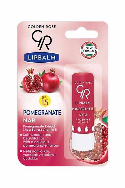 Golden Rose Lip Balm-08 Pomegranate-Dudak Nemlendiricisi