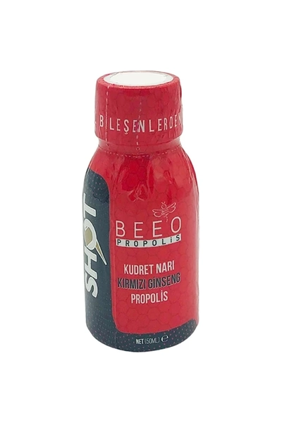 BEE'O Kudret Nar Ginseng Propolis Shot 50 ml