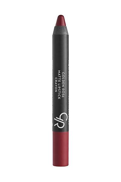 Golden Rose Matte Lipstick Crayon-20 Burgundry-Mat Kalem Ruj