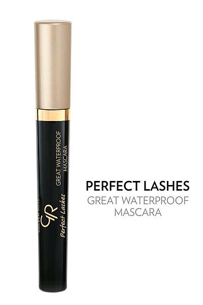 Golden Rose Perfect Lashes Great Waterproff Mascara-Black-Suya Dayankl Maskara