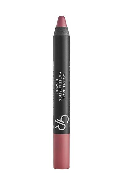 Golden Rose Matte Lipstick Crayon-12 Soft Pink-Mat Kalem Ruj