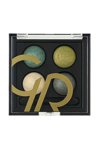 Golden Rose Wet&Dry Eyeshadow-05 Green Line-Islak Kuru Far Paleti