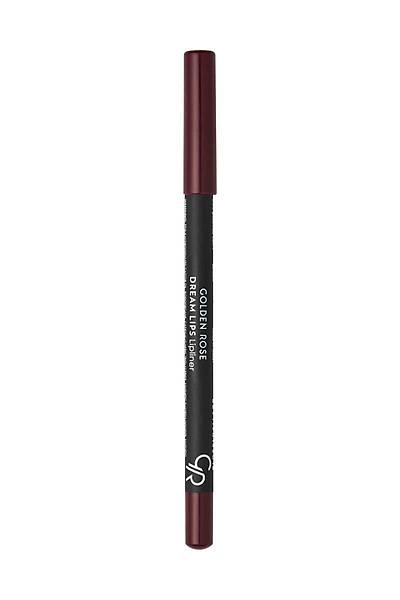 Golden Rose Dream Lips Lipliner-528 Dark Wine-Dudak Kalemi