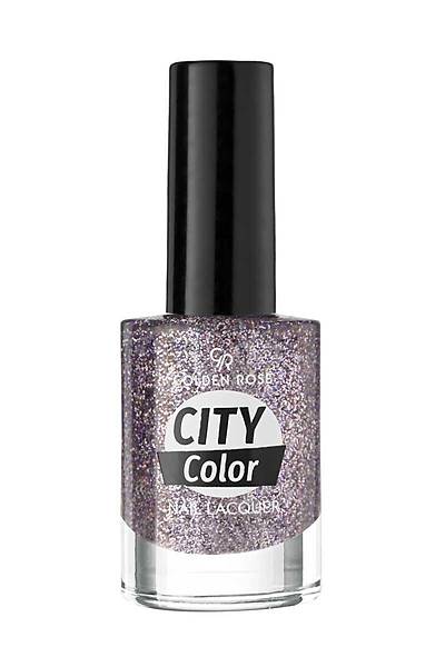 Golden Rose City Color Nail Lacquer Glitter-102-Iltl Oje