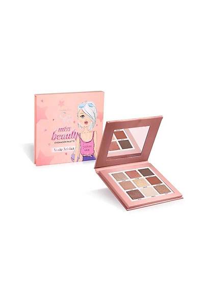 Golden Rose Miss Beauty Eyeshadow Palette-02 Nude Addict-Far Paleti