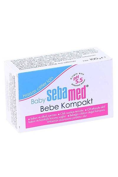 Sebamed Baby pH 5.5 Bebek Kompakt Sabun 100 gr