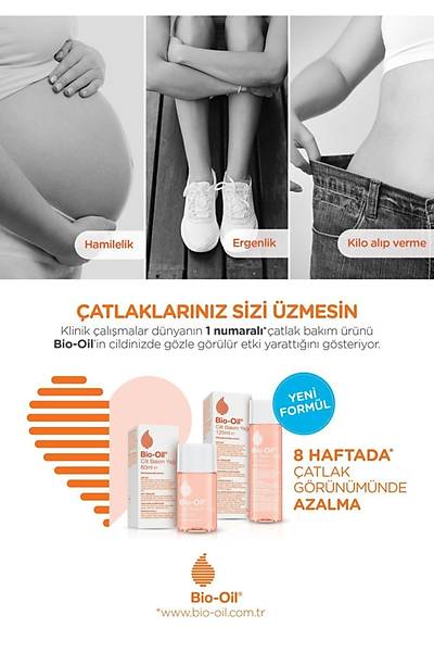 Bio-Oil atlak Kart & Nemlendirici Cilt Bakm Ya 125 ml