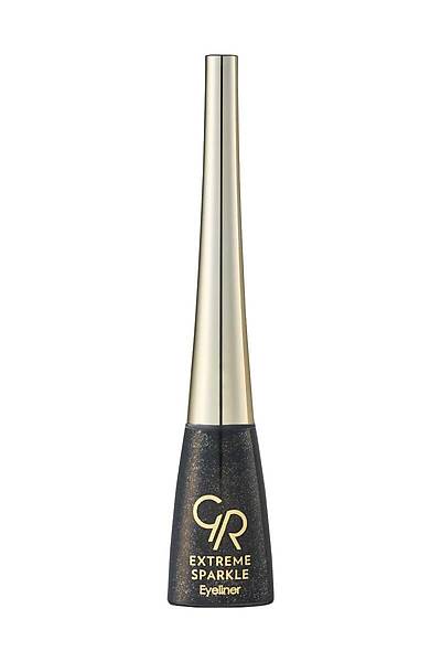 Golden Rose Extreme Sparkle Eyeliner-102 Black-Iltl Eyeliner