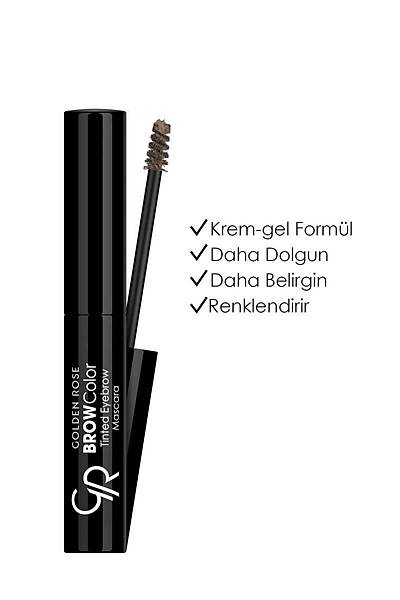 Golden Rose Brow Color Tinted Eyebrow Mascara-01 Blonde-Ka Maskaras